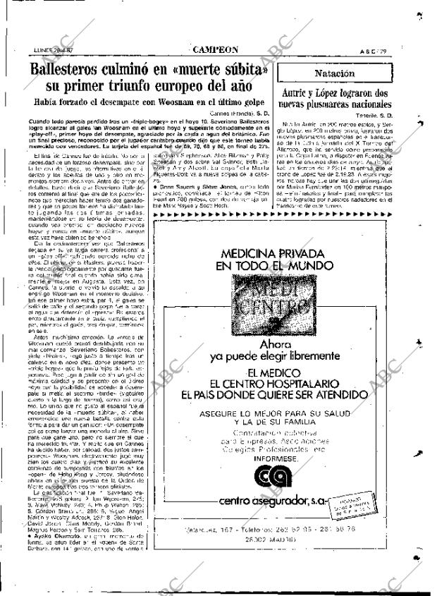 ABC MADRID 20-04-1987 página 79