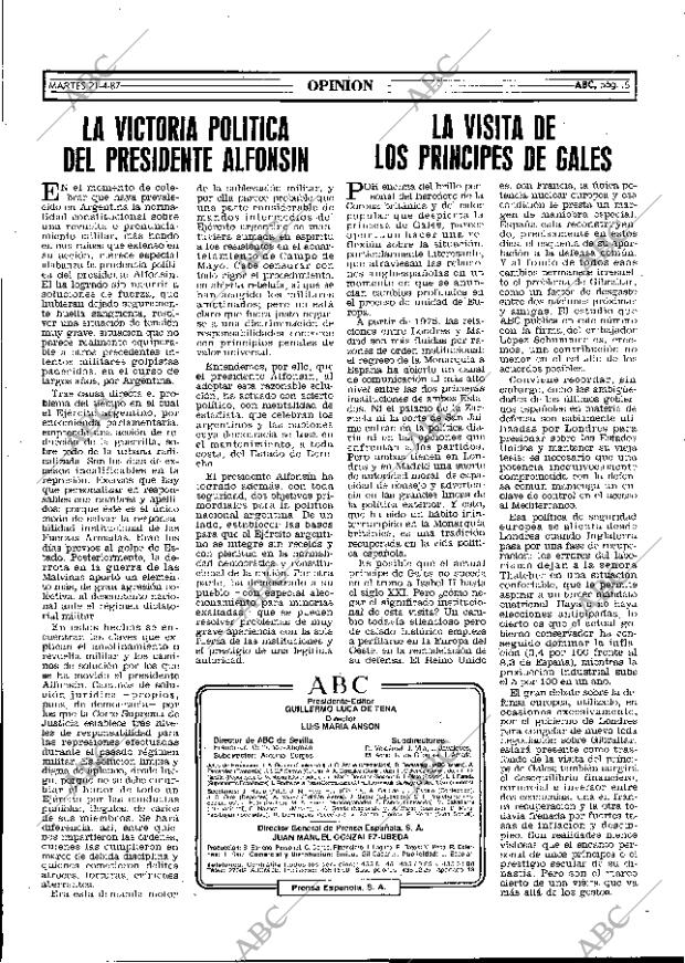 ABC MADRID 21-04-1987 página 15