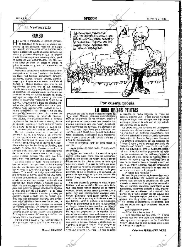 ABC SEVILLA 21-04-1987 página 18