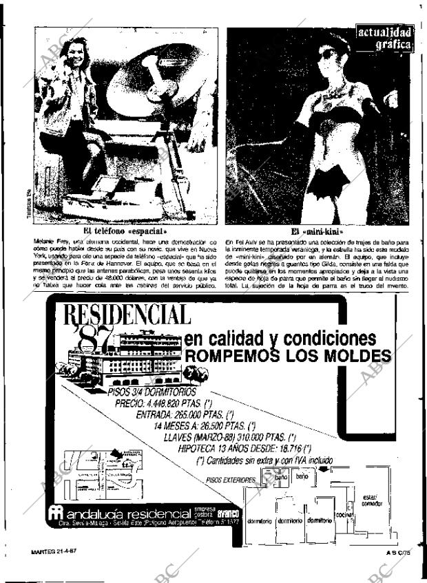 ABC SEVILLA 21-04-1987 página 75