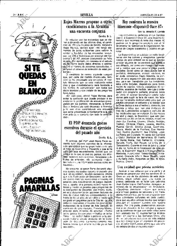 ABC SEVILLA 22-04-1987 página 34