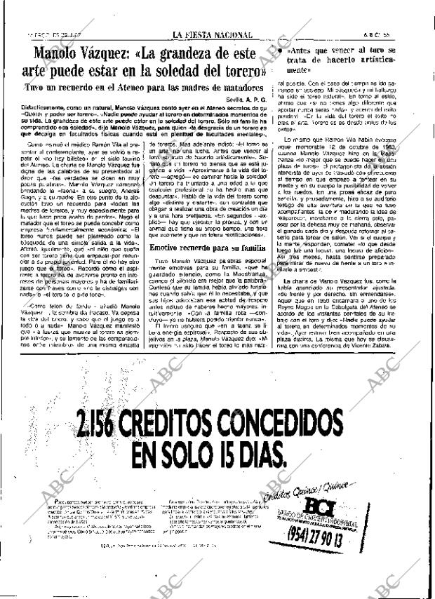 ABC SEVILLA 22-04-1987 página 55