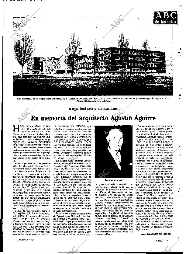 ABC MADRID 23-04-1987 página 133