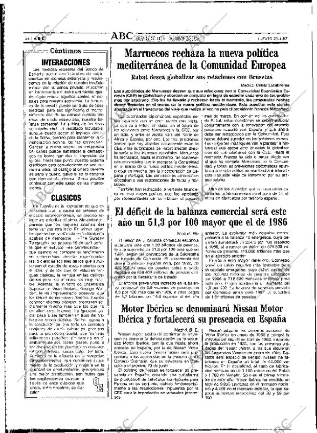 ABC MADRID 23-04-1987 página 54