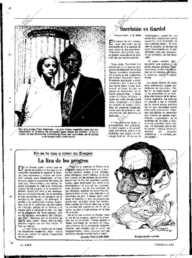 ABC MADRID 25-04-1987 página 116