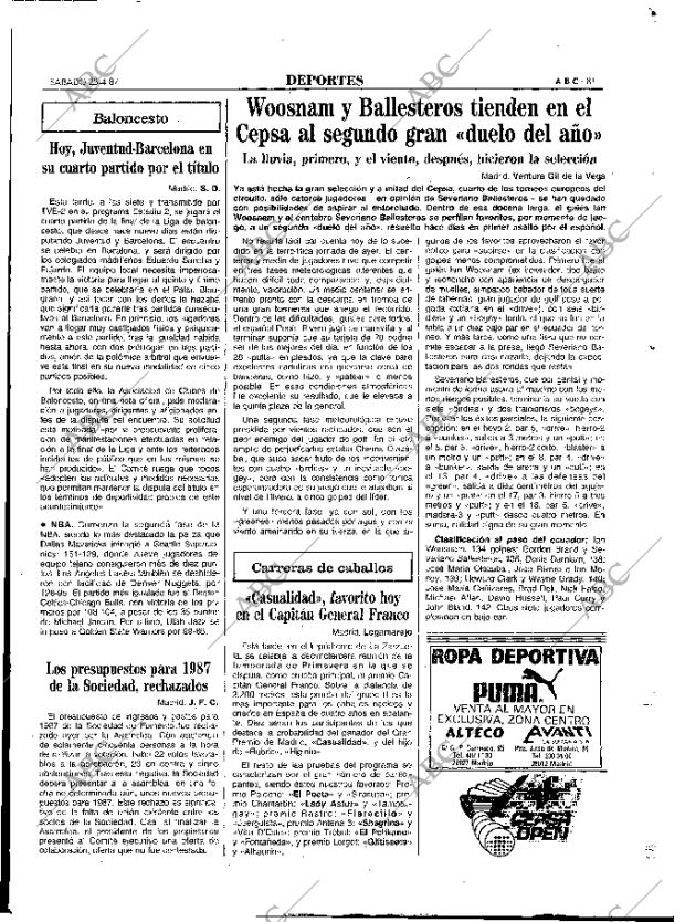 ABC MADRID 25-04-1987 página 81