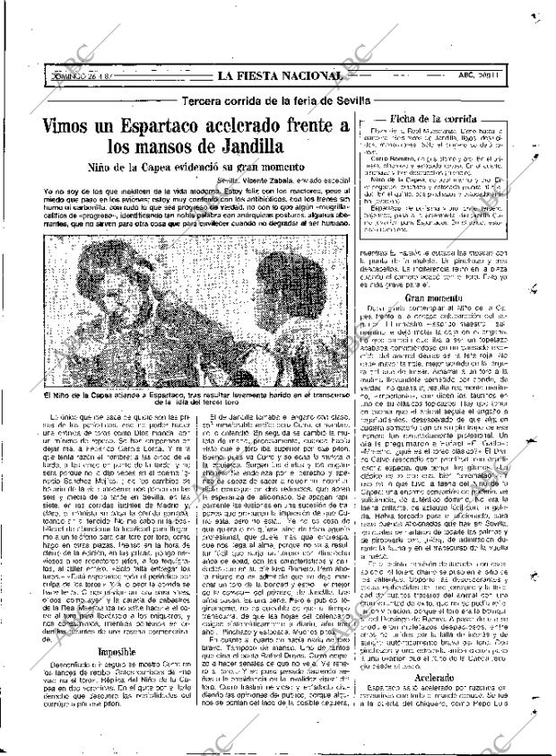 ABC MADRID 26-04-1987 página 111