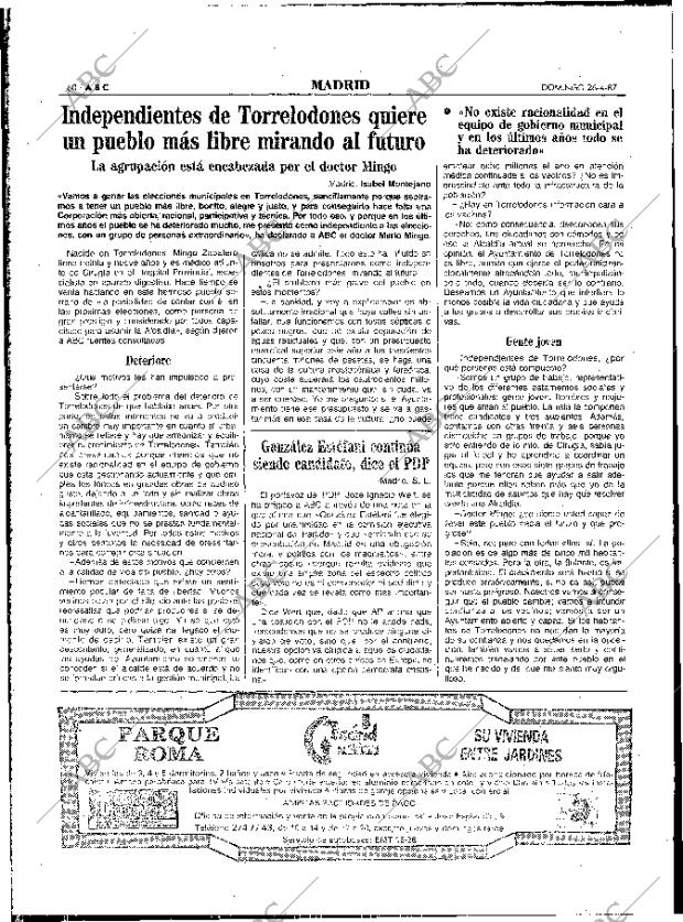 ABC MADRID 26-04-1987 página 60