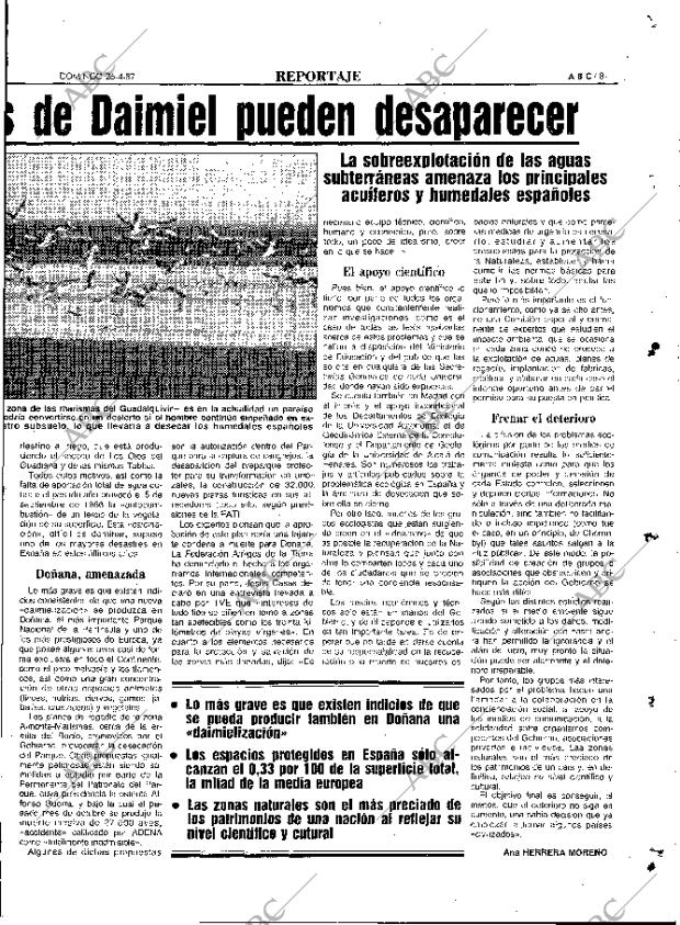 ABC MADRID 26-04-1987 página 81