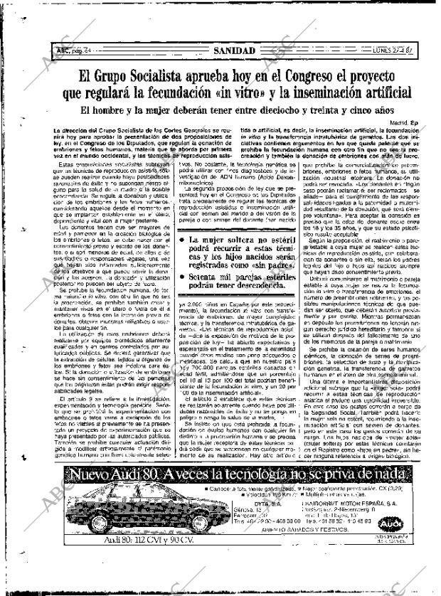 ABC MADRID 27-04-1987 página 64