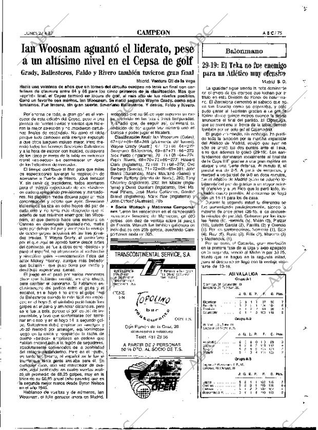 ABC MADRID 27-04-1987 página 75