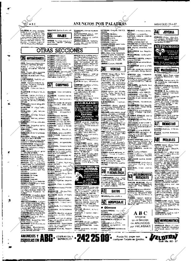 ABC MADRID 29-04-1987 página 120
