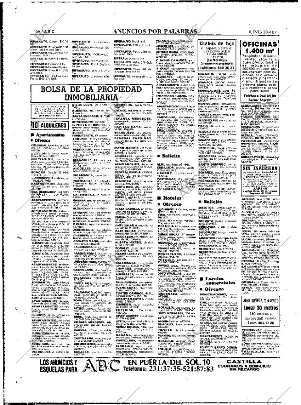 ABC MADRID 30-04-1987 página 108