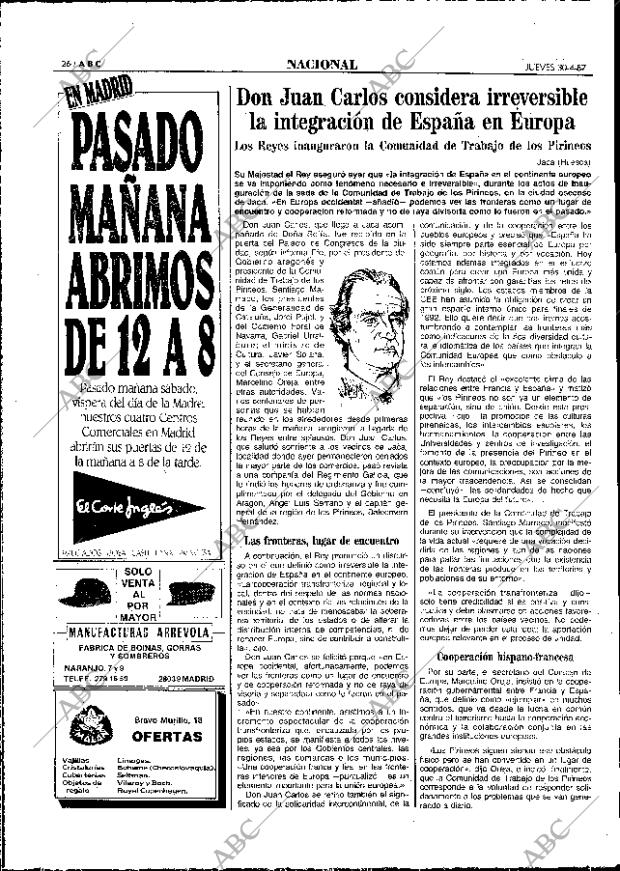 ABC MADRID 30-04-1987 página 26