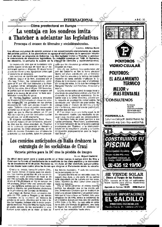ABC MADRID 30-04-1987 página 35