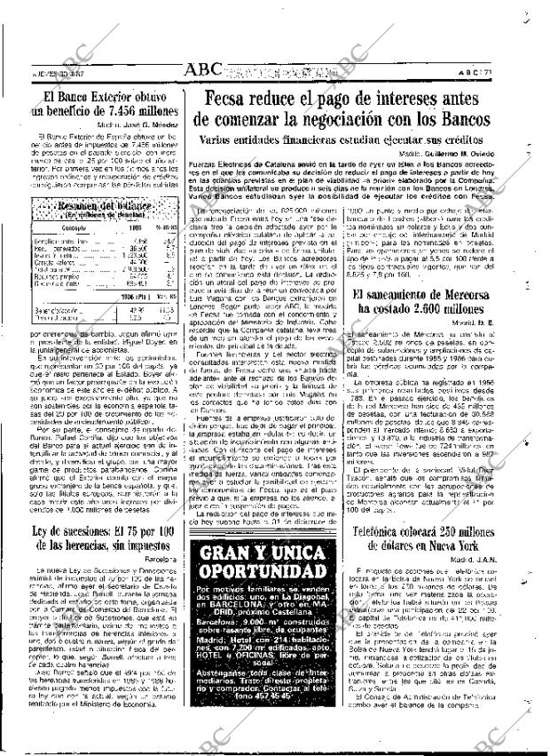 ABC MADRID 30-04-1987 página 71