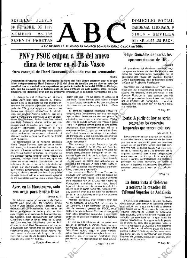 ABC SEVILLA 30-04-1987 página 13