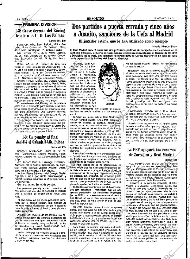 ABC SEVILLA 03-05-1987 página 62