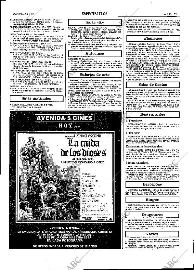 ABC SEVILLA 03-05-1987 página 69