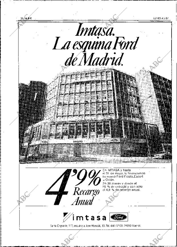 ABC MADRID 04-05-1987 página 30