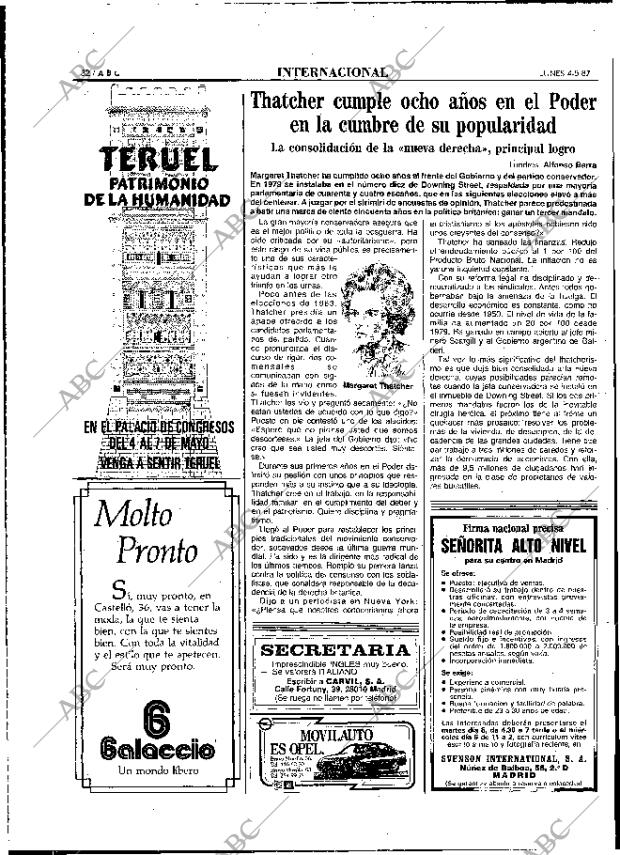 ABC MADRID 04-05-1987 página 32