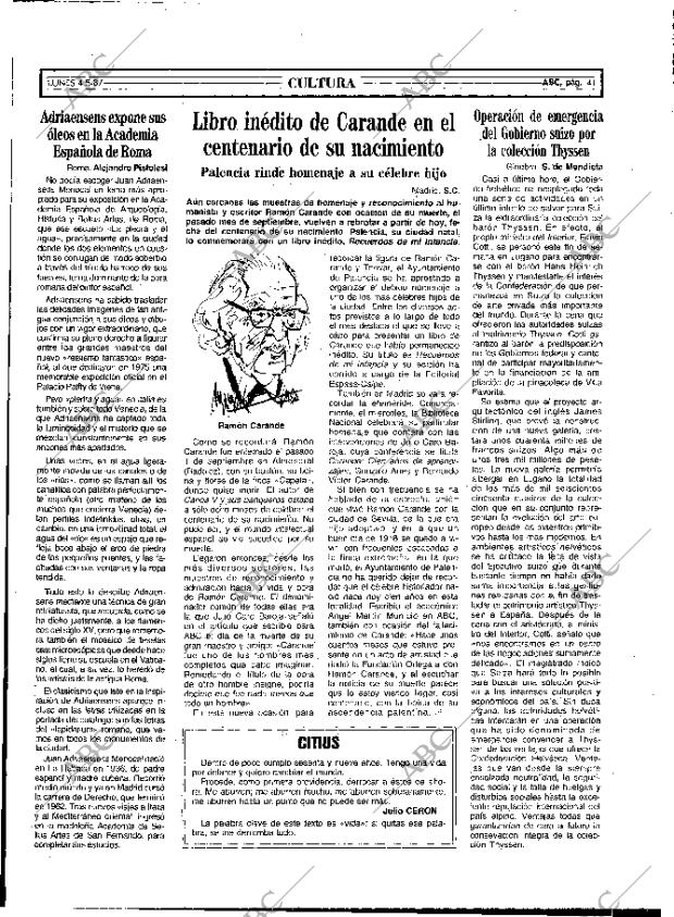 ABC MADRID 04-05-1987 página 41