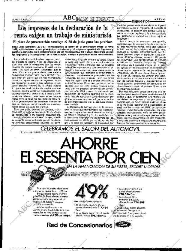 ABC MADRID 04-05-1987 página 49