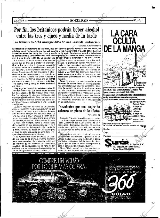 ABC MADRID 04-05-1987 página 73