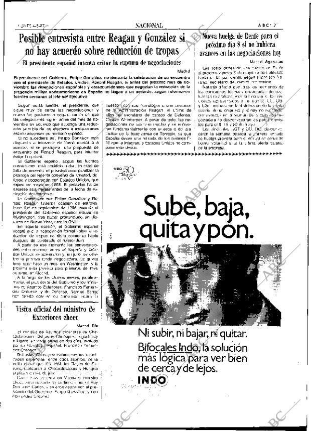 ABC SEVILLA 04-05-1987 página 21
