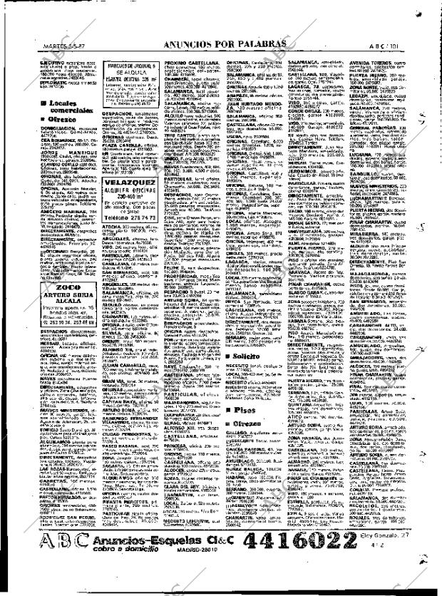ABC MADRID 05-05-1987 página 101