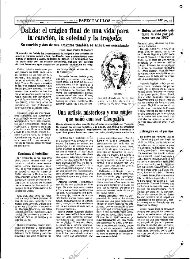 ABC MADRID 05-05-1987 página 85