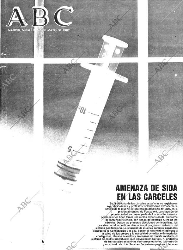 ABC MADRID 06-05-1987 página 1