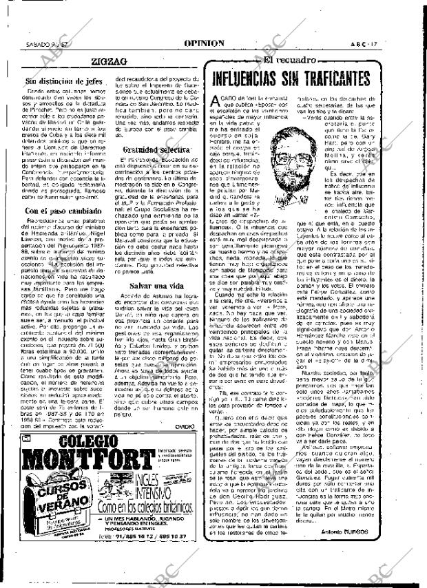 ABC MADRID 09-05-1987 página 17