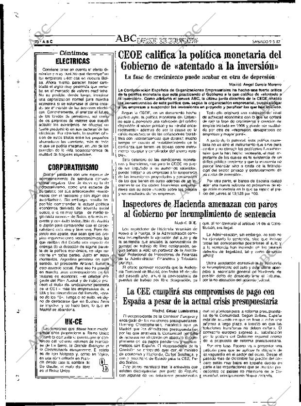 ABC MADRID 09-05-1987 página 70