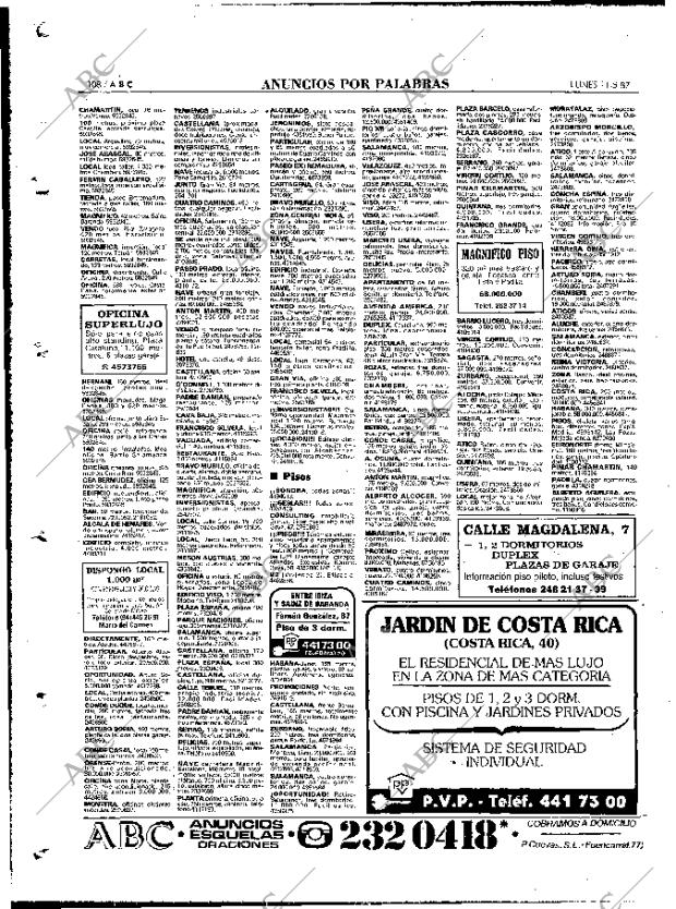 ABC MADRID 11-05-1987 página 108