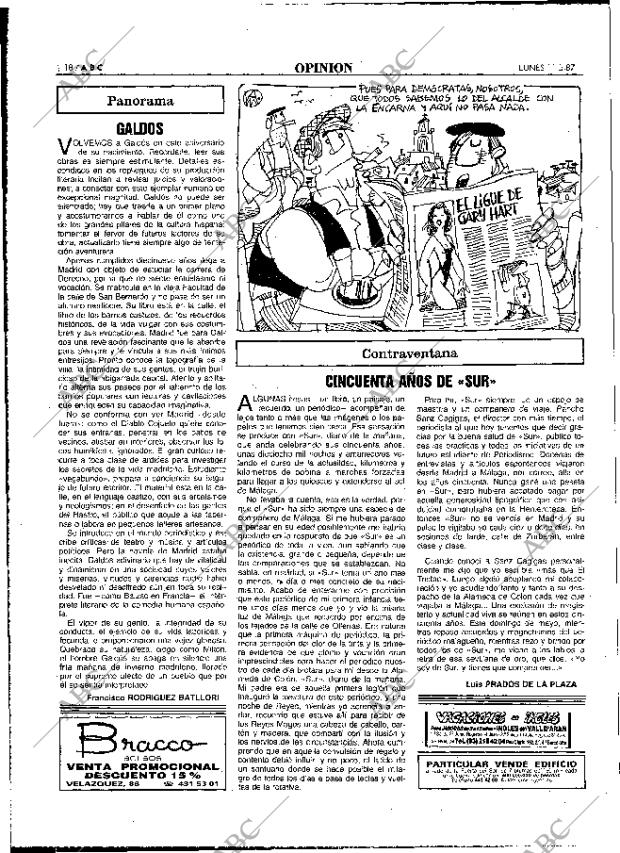 ABC MADRID 11-05-1987 página 18