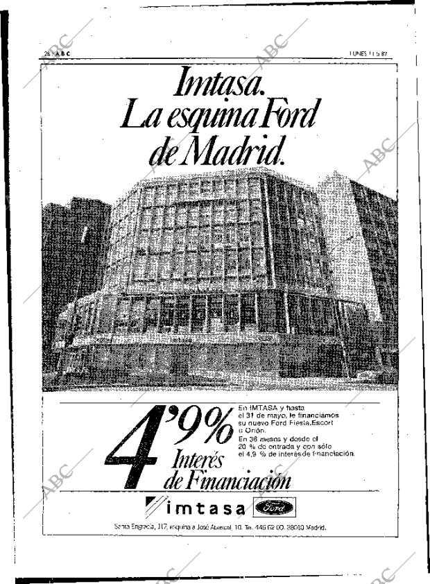 ABC MADRID 11-05-1987 página 28