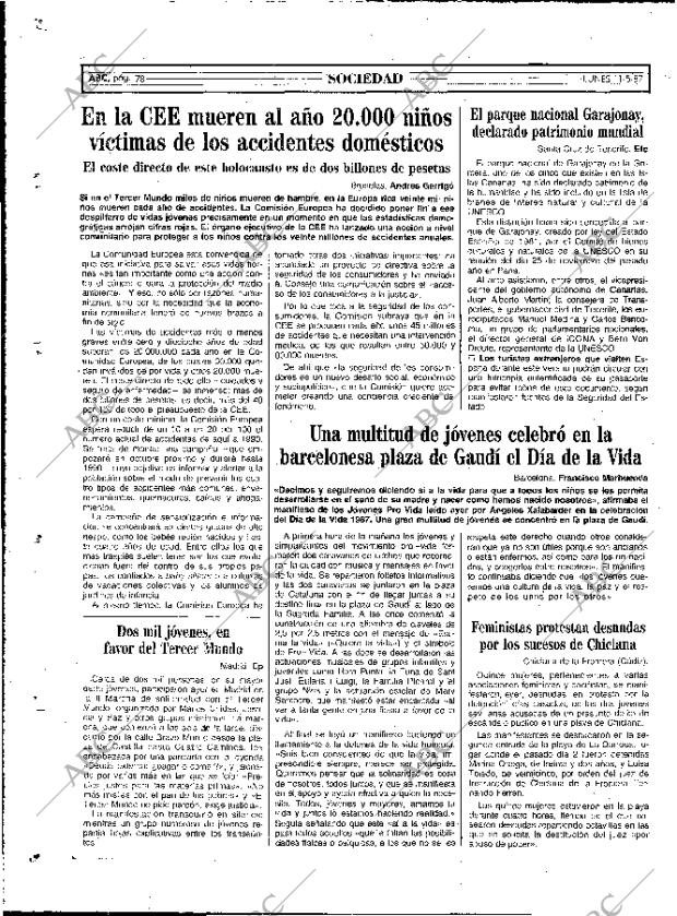 ABC MADRID 11-05-1987 página 78