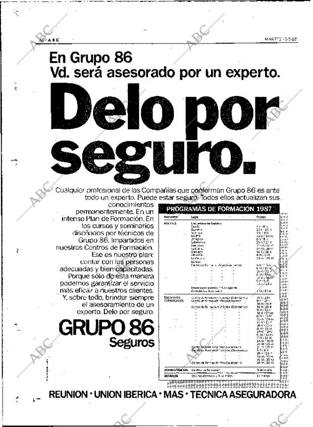 ABC MADRID 12-05-1987 página 66