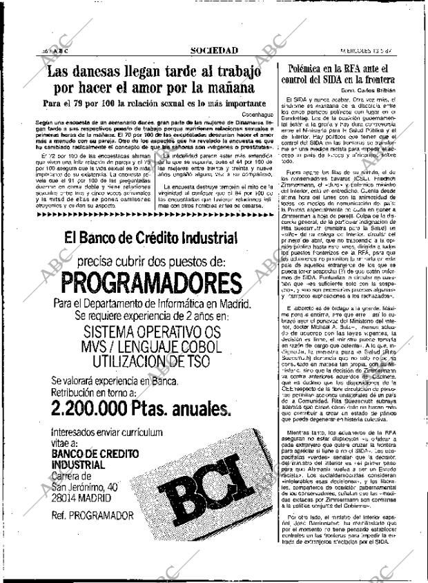 ABC MADRID 13-05-1987 página 56