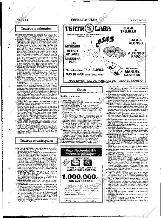 ABC MADRID 14-05-1987 página 112
