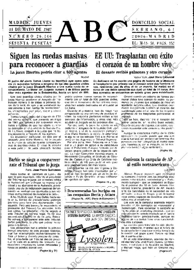 ABC MADRID 14-05-1987 página 29
