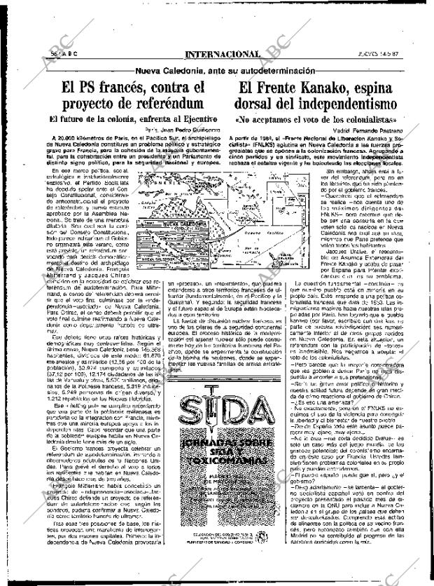 ABC MADRID 14-05-1987 página 56