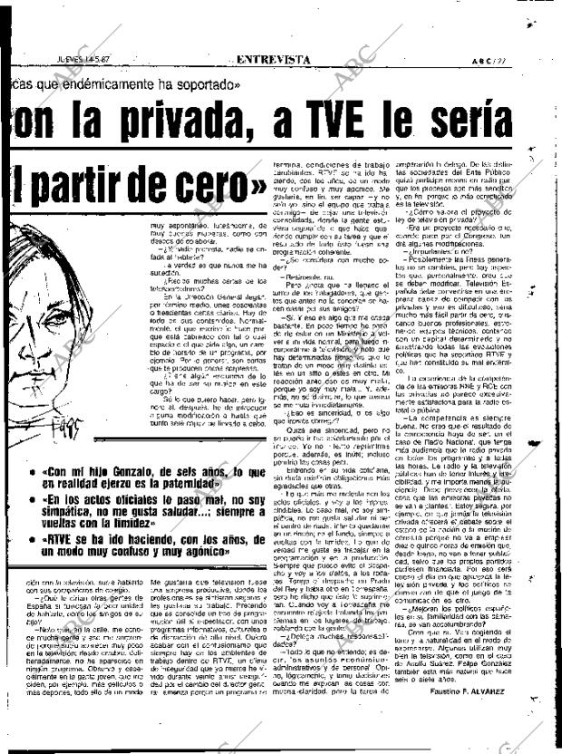 ABC MADRID 14-05-1987 página 77