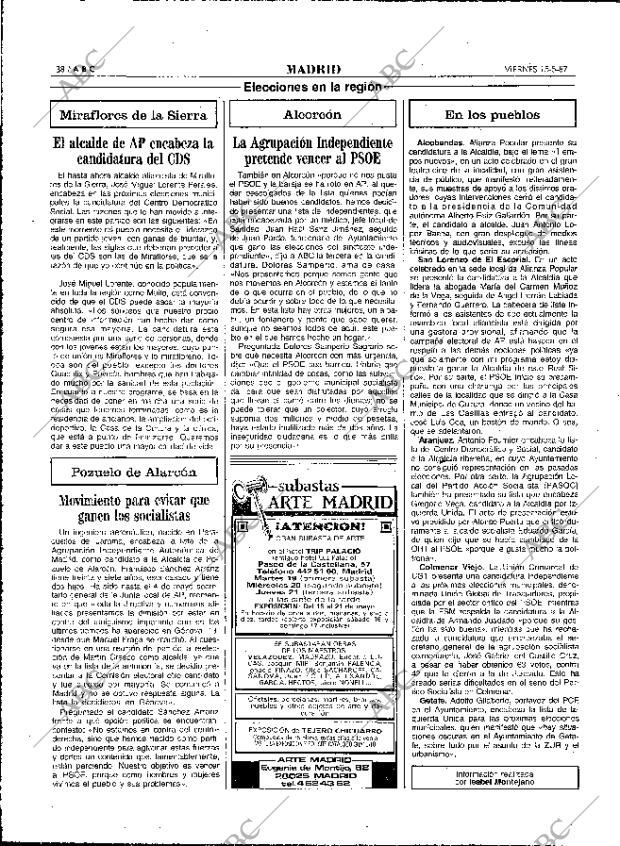 ABC MADRID 15-05-1987 página 38