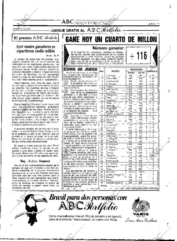 ABC MADRID 15-05-1987 página 71
