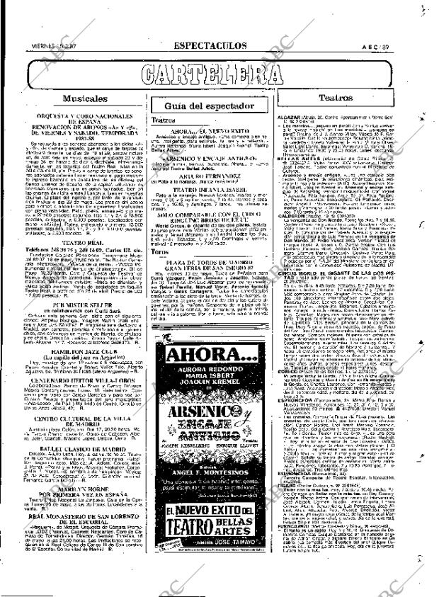 ABC MADRID 15-05-1987 página 89