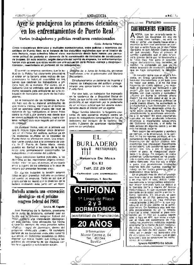 ABC SEVILLA 15-05-1987 página 25