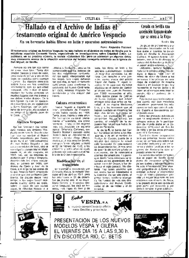 ABC SEVILLA 15-05-1987 página 43