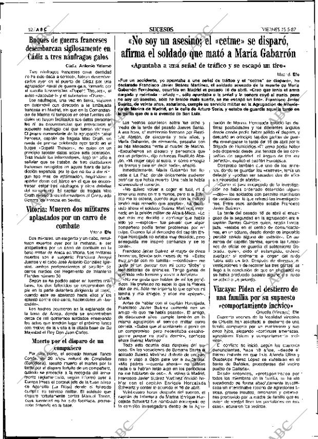 ABC SEVILLA 15-05-1987 página 52